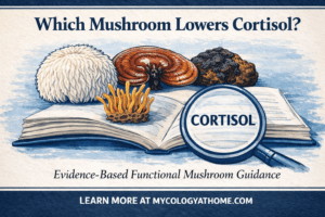 what mushroom lowers cortisol