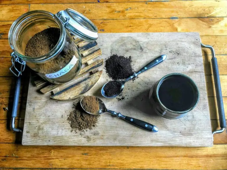 mushroom coffee side effects gray metal spoons