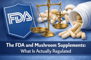 whats regulated by the fda for mushroom supplements