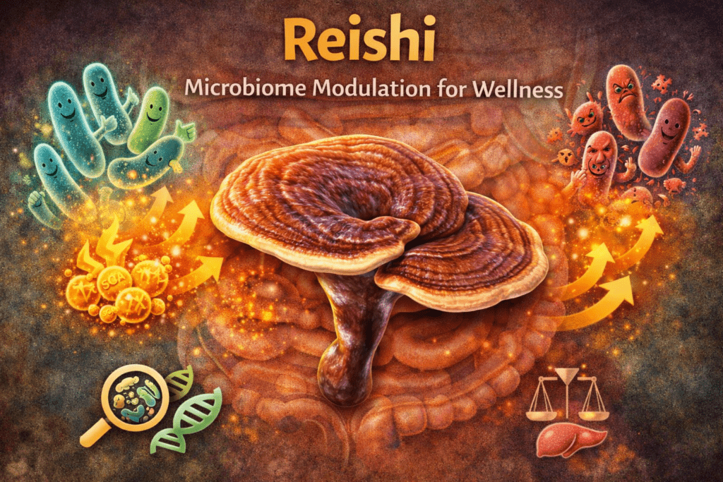 reishi modulation for wellness